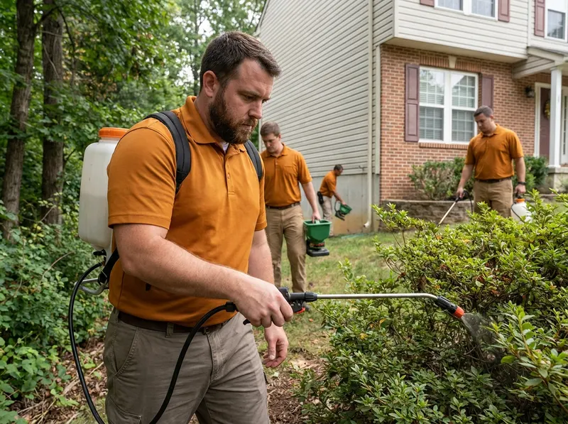 Tick Suppression and Perimeter Defense in Severn, MD
